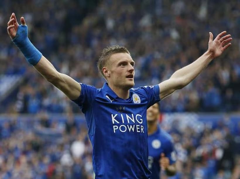 Jamie Vardy interpreta a fé e a lealdade no futebol Jamie Vardy interpreta a fé e a lealdade no futebol